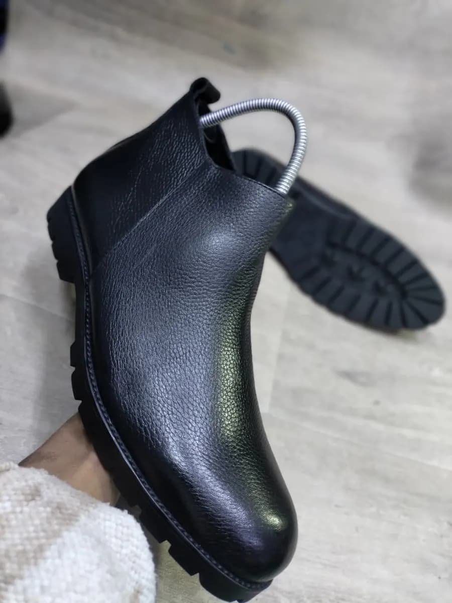 Official Boots in Black 3 - side view