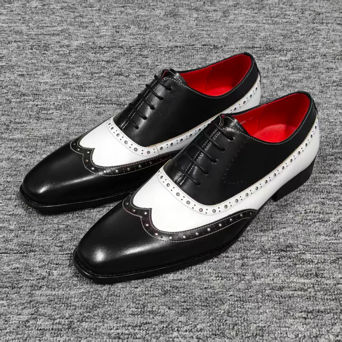 Official Shoe in Black & White - side view