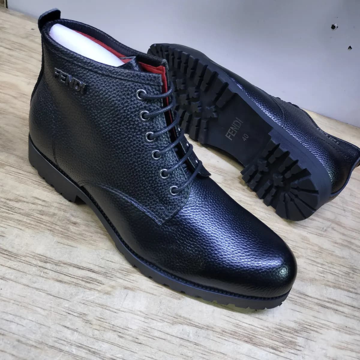 Official Boots in Black 4 - side view