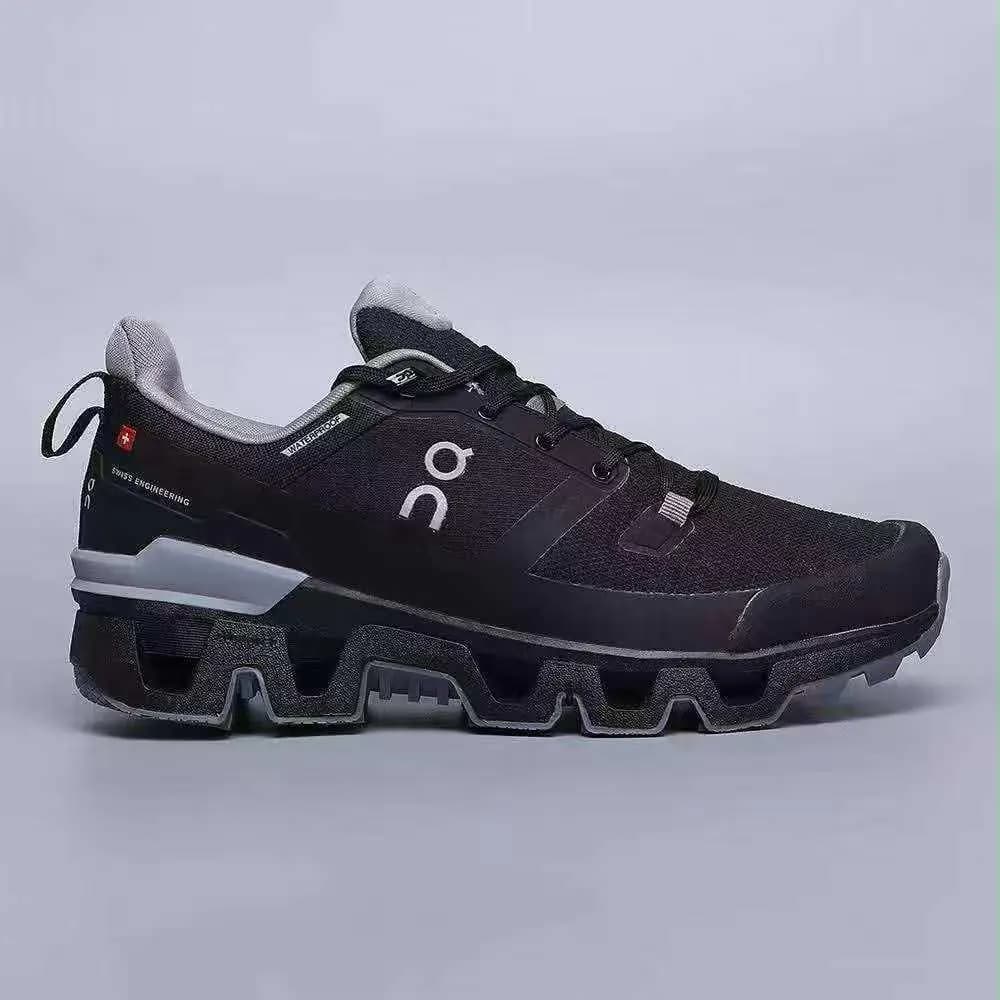 On Sneaker in Black 2 - side view