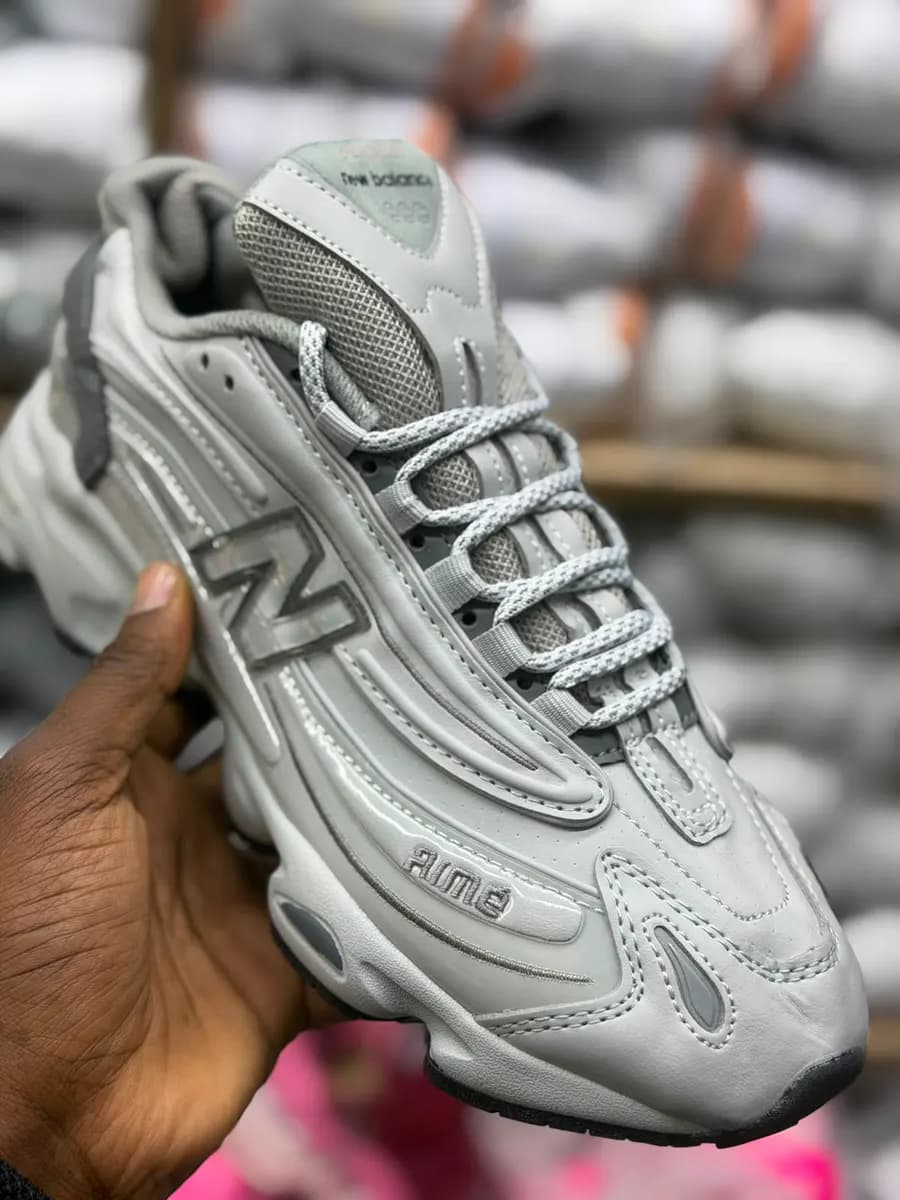 New Balance Sneaker in Grey 2 - side view