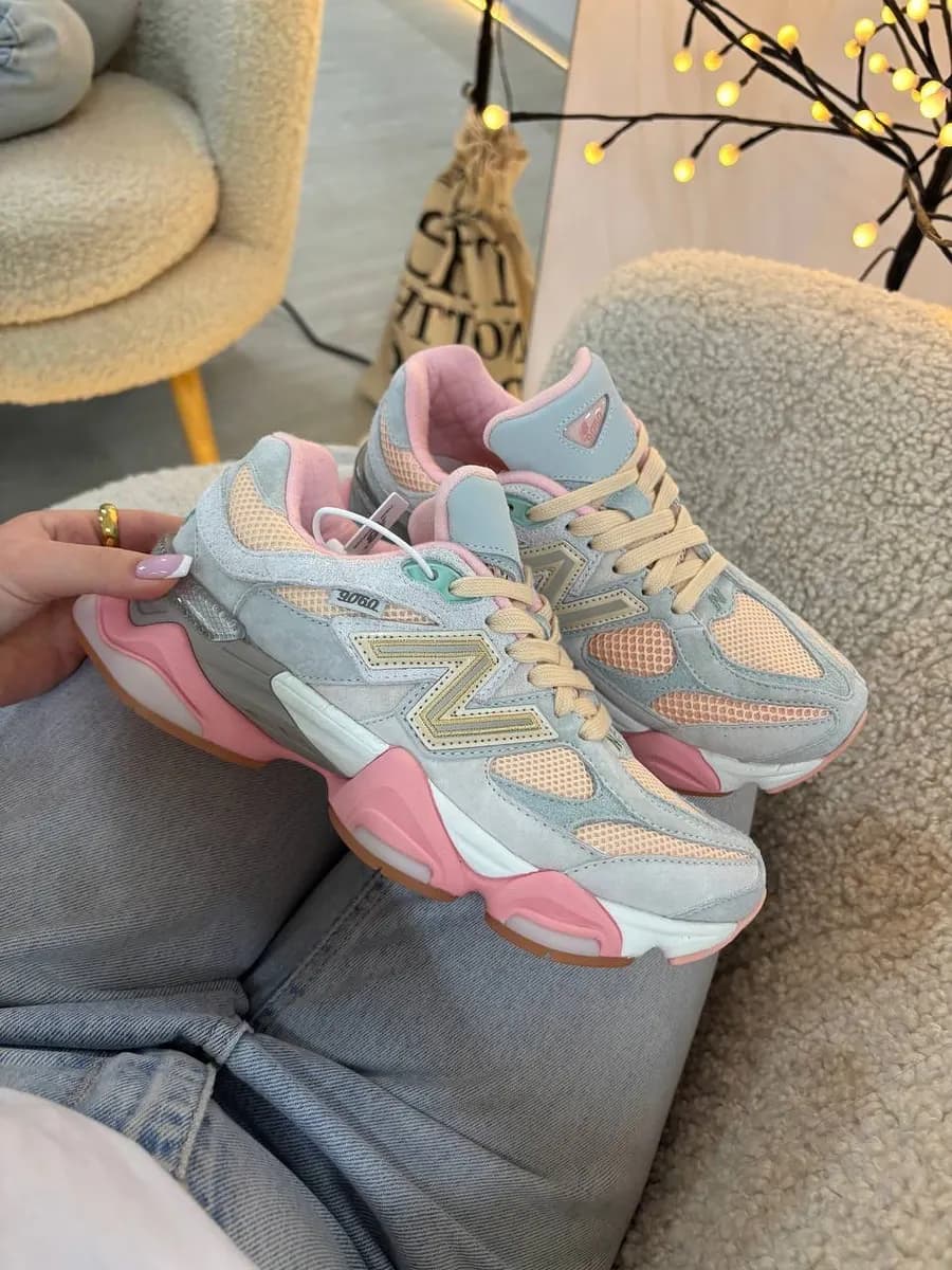New Balance 9060 in Pink - side view