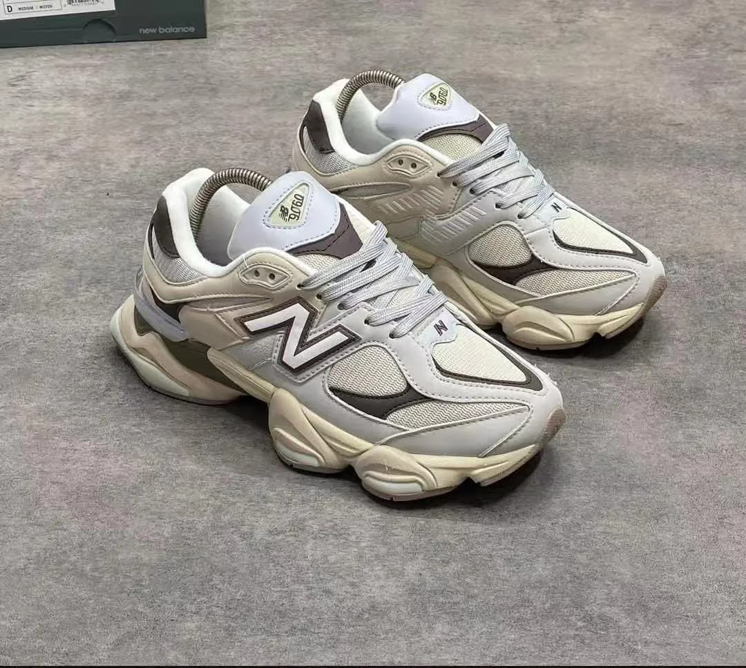 New Balance 9060 in Brown - side view