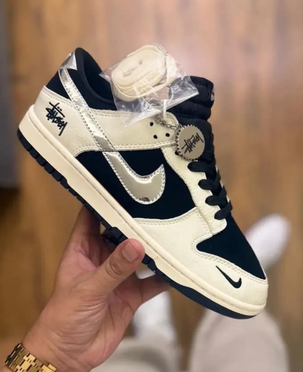 Nike Sneaker in Black 2 - side view