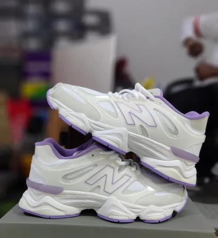 New Balance Sneaker in Purple - side view
