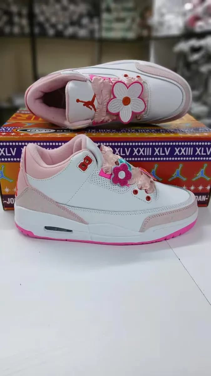 Jordan Sneaker in White 3 - side view