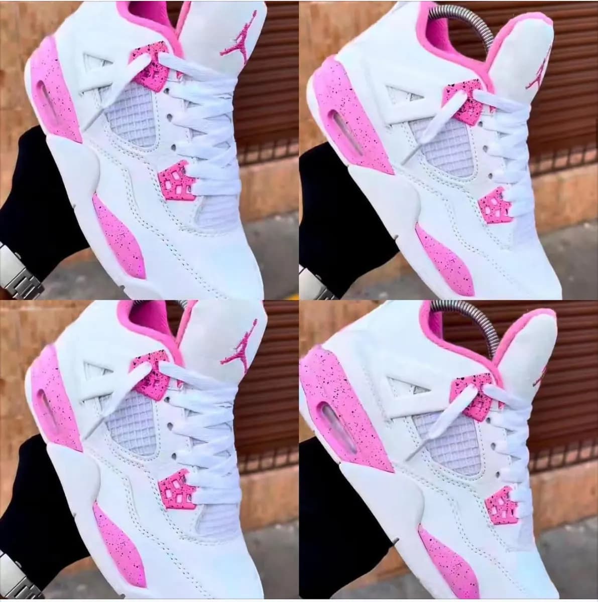 Jordan Sneaker in White 2 - side view