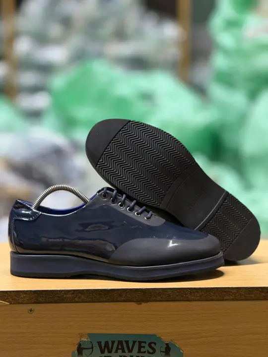 Berluti Blue Patent Leather Official Shoe