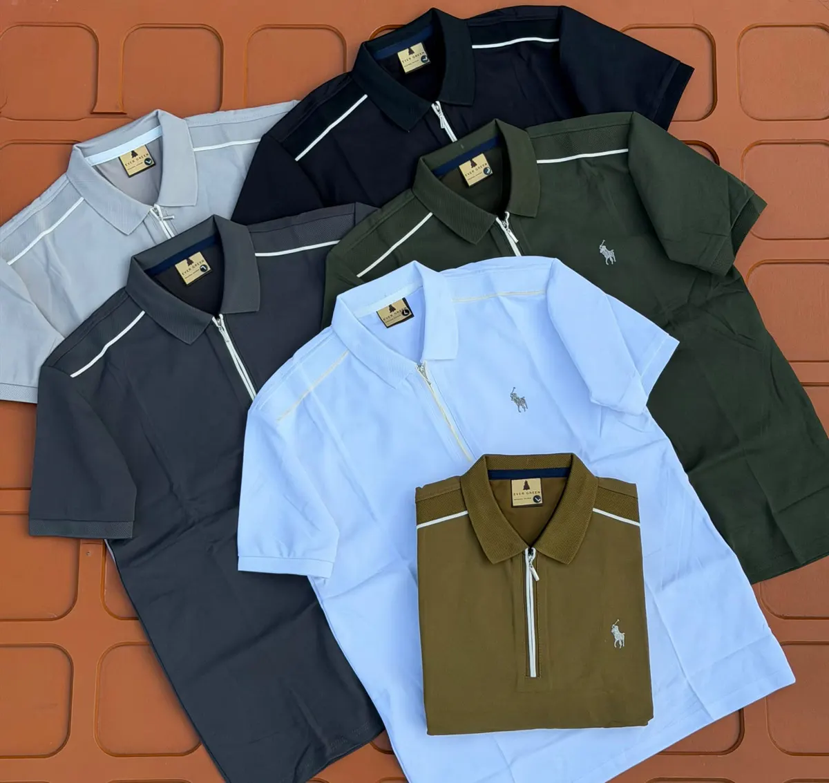 Polo Ralph Lauren Zip Polo Shirts