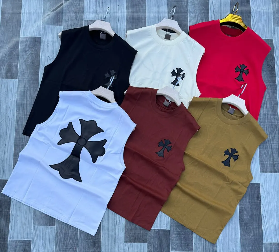 Chrome Hearts Cross Patch Vest
