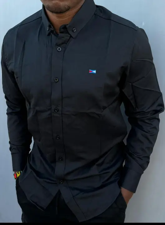Black Long-Sleeved Official Shirt