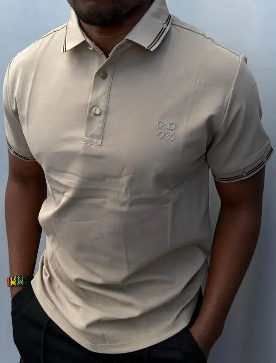 Loewe Beige Piqué Polo Shirt