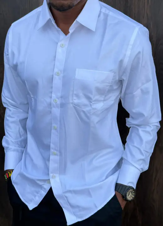 White Long-Sleeved Official Shirt