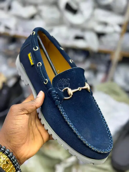 Timberland Navy Suede Horsebit Loafer