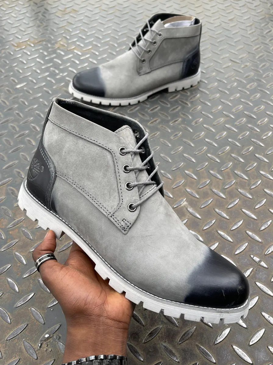 Timberland Grey Black Chukkas
