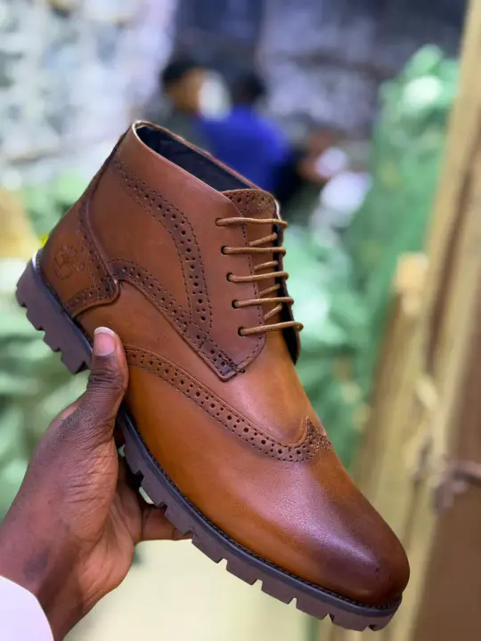 Timberland Brogue Leather Boot