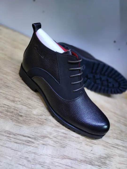 Clarks Black Leather Official Boots