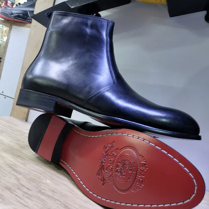 Aldo Black Leather Chelsea Boots