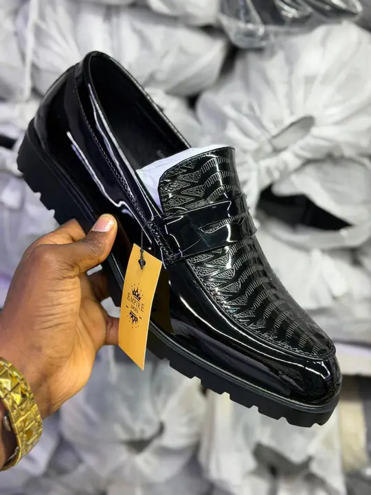 Empire Black Patent Leather Loafers