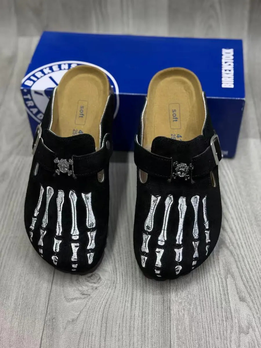Birkenstock Boston Skeleton Clogs