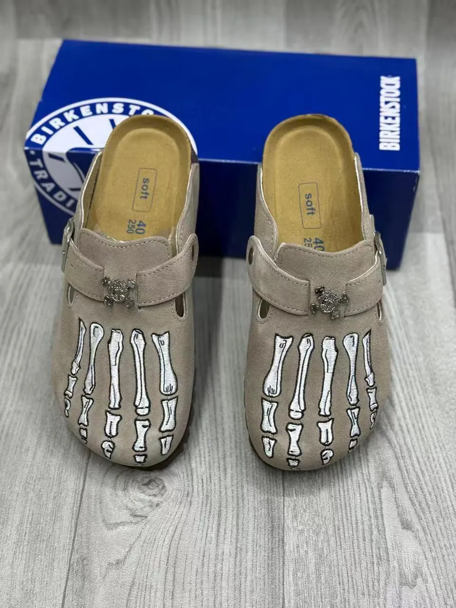 Birkenstock Boston Skeleton Clogs