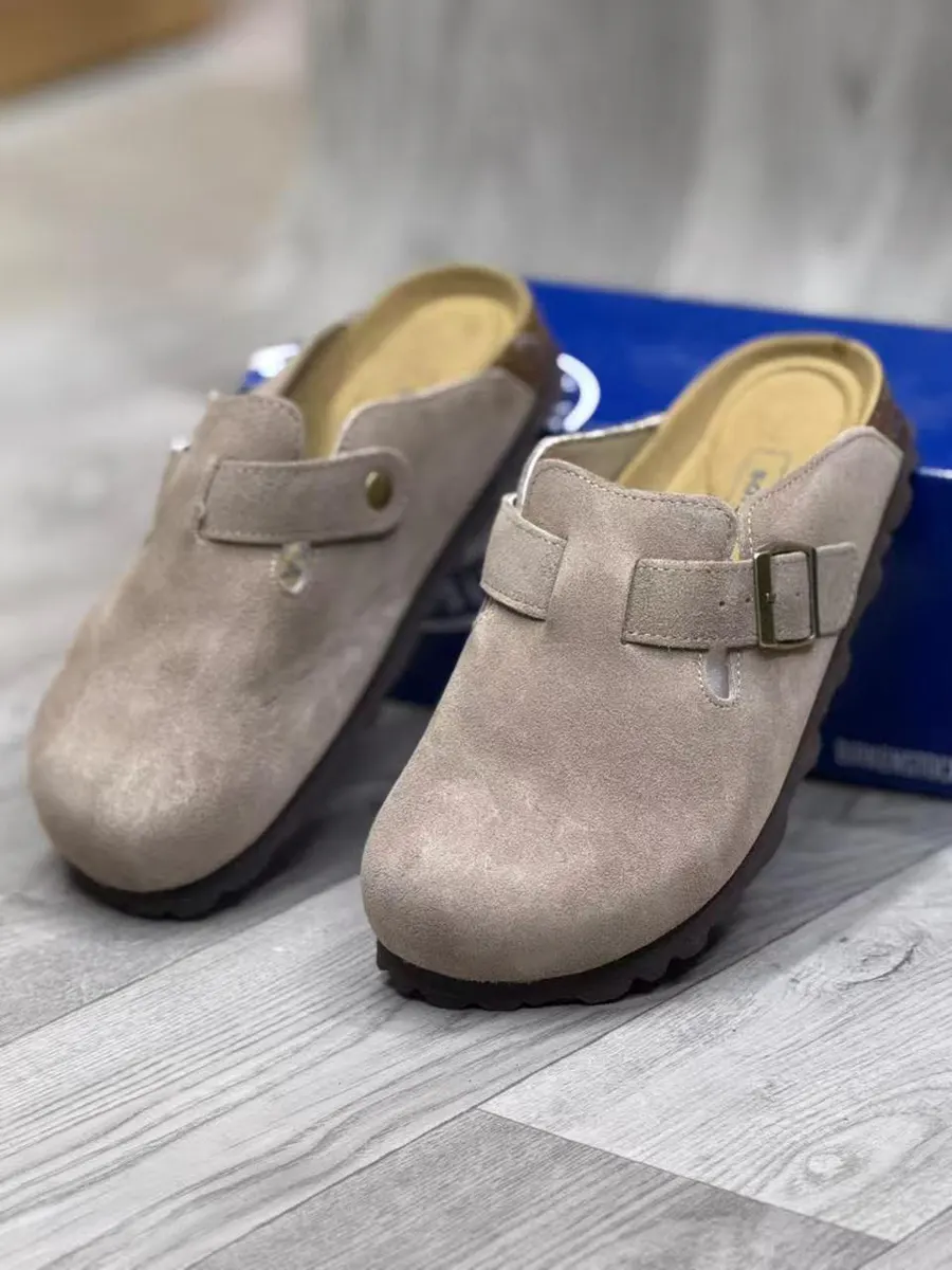 Birkenstock Boston Suede Clog