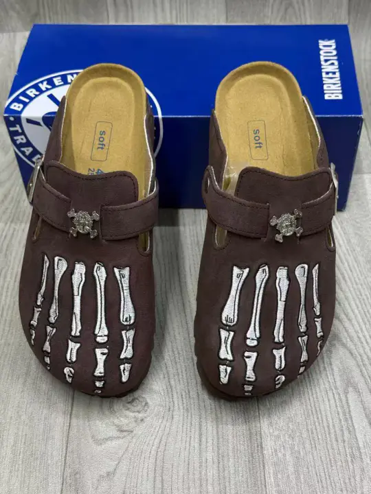 Birkenstock Boston Skull Clogs