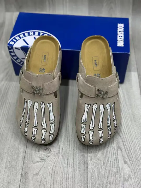 Birkenstock Boston Skeleton Clogs
