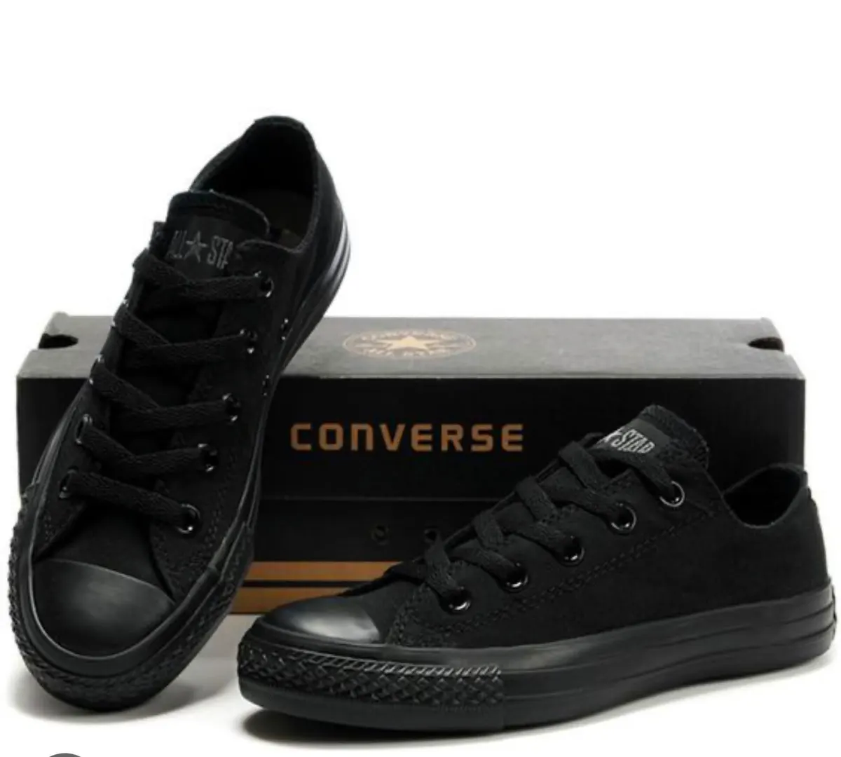 Converse All Star Low Triple Black