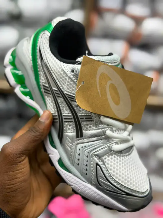 Asics Gel-Kayano Silver Green Sneaker