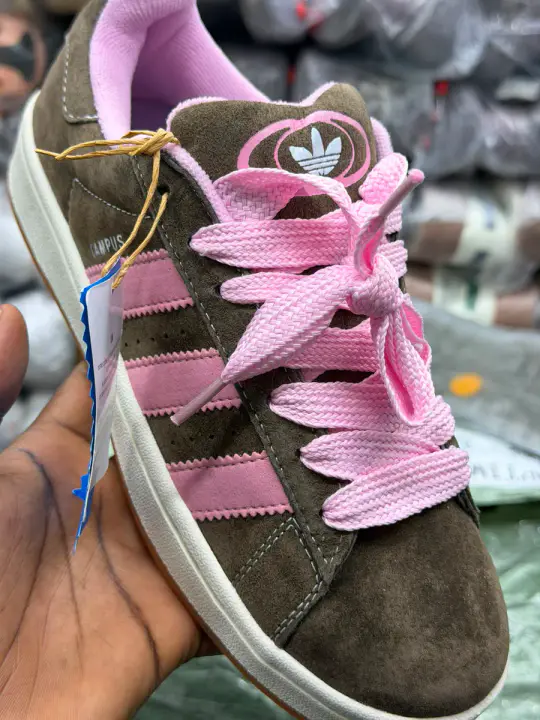 Adidas Campus Olive Pink Sneakers