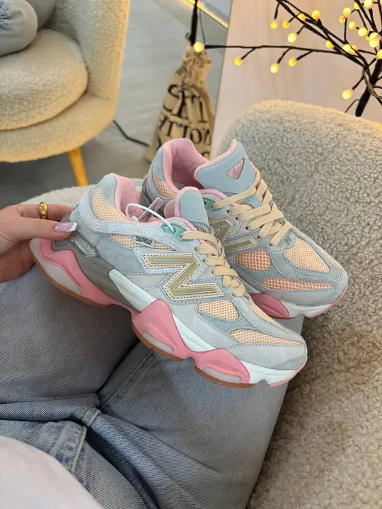 New Balance 9060 Pastel Pink Sneakers