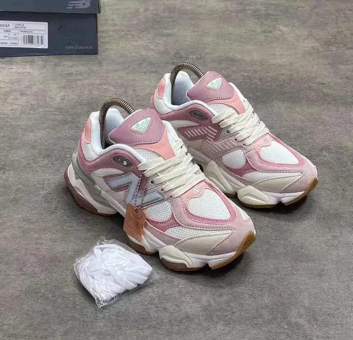 New Balance 9060 Pink White Sneakers