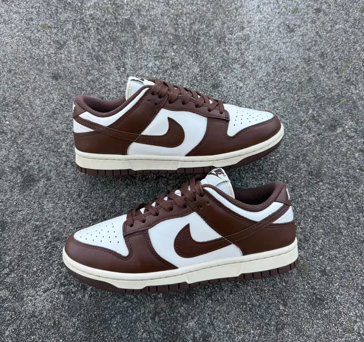 Nike Dunk Low Brown White Sneakers