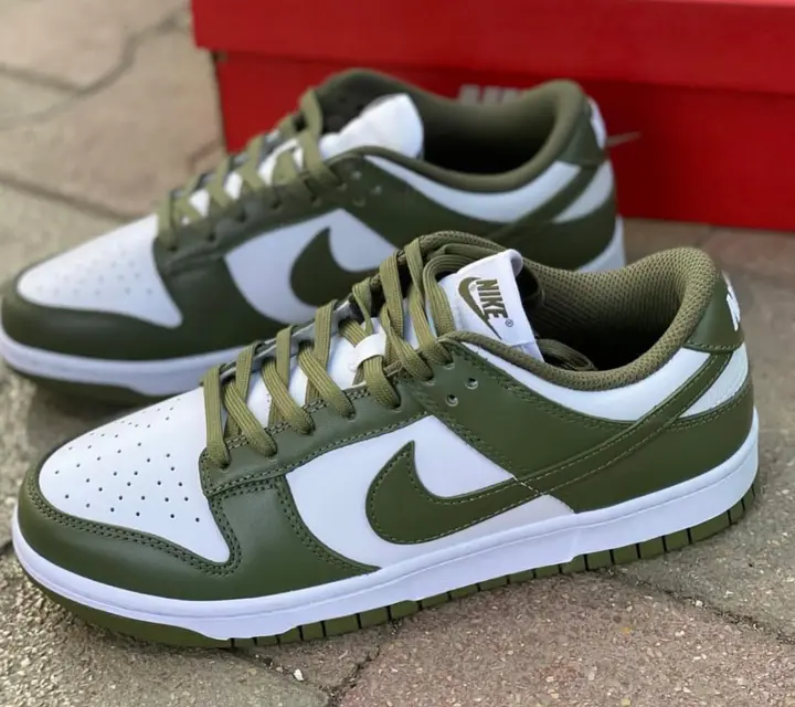 Nike Dunk Low Olive Green Sneakers